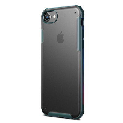 Microsonic Apple iPhone 6 Plus Kılıf Frosted Frame Yeşil