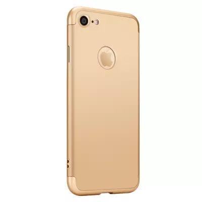 Microsonic Apple iPhone 6 Plus Kılıf Double Dip 360 Protective Gold