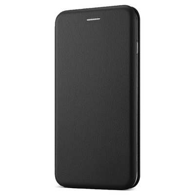 Microsonic Apple iPhone 6 Klııf Slim Leather Design Flip Cover Siyah