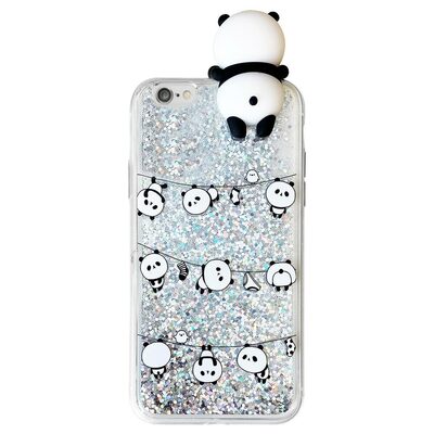 Microsonic Apple iPhone 6S Kılıf Cute Cartoon Panda