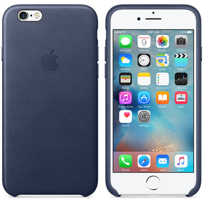 Microsonic Apple iPhone 6S Leather Case Kılıf Lacivert