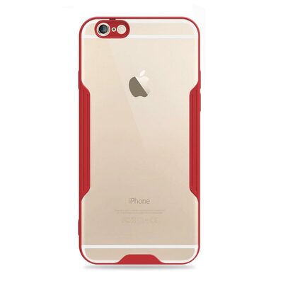 Microsonic Apple iPhone 6S Kılıf Paradise Glow Kırmızı