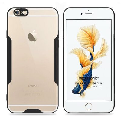 Microsonic Apple iPhone 6S Kılıf Paradise Glow Siyah