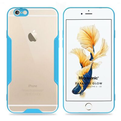 Microsonic Apple iPhone 6S Kılıf Paradise Glow Turkuaz