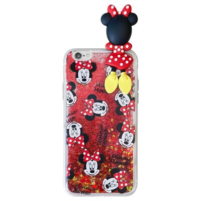Microsonic Apple iPhone 6S Plus Kılıf Cute Cartoon Minnie Mouse