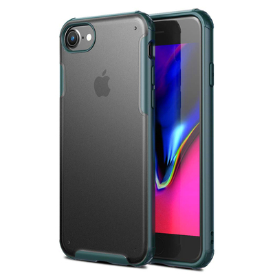 Microsonic Apple iPhone 6S Plus Kılıf Frosted Frame Yeşil