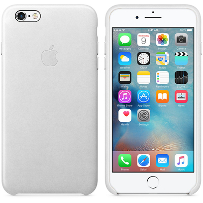 Microsonic Apple iPhone 6S Plus Leather Case Kılıf Beyaz