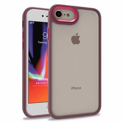 Microsonic Apple iPhone 7 Kılıf Bright Planet Kırmızı