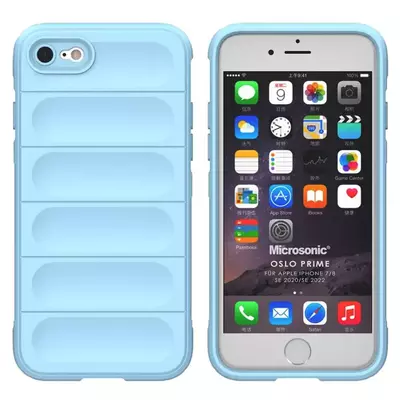 Microsonic Apple iPhone 7 Kılıf Oslo Prime Mavi