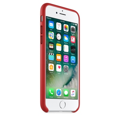 Microsonic Apple iPhone 7 Leather Case Kılıf Kırmızı