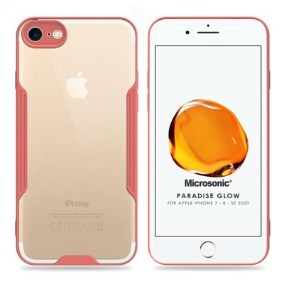 Microsonic Apple iPhone 7 Kılıf Paradise Glow Pembe