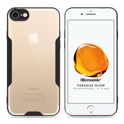 Microsonic Apple iPhone 7 Kılıf Paradise Glow Siyah