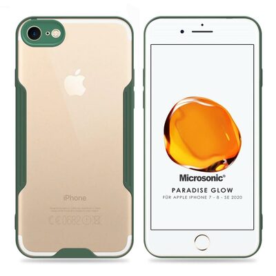 Microsonic Apple iPhone 7 Kılıf Paradise Glow Yeşil
