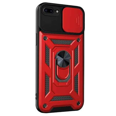 Microsonic Apple iPhone 7 Plus Kılıf Impact Resistant Kırmızı