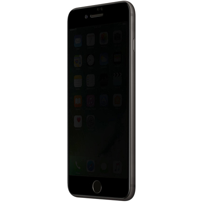 Microsonic Apple iPhone 7 Plus Invisible Privacy Kavisli Ekran Koruyucu Siyah