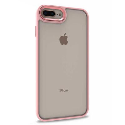 Microsonic Apple iPhone 7 Plus Kılıf Bright Planet Rose Gold