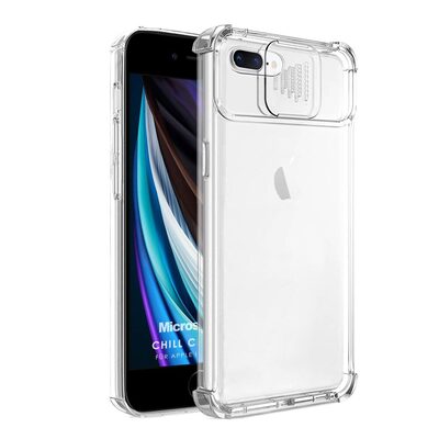 Microsonic Apple iPhone 7 Plus Kılıf Chill Crystal Şeffaf