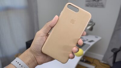 Microsonic Apple iPhone 7 Plus Leather Case Kılıf Pembe