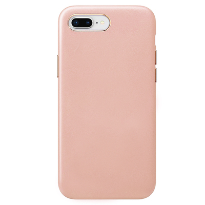 Microsonic Apple iPhone 7 Plus Kılıf Luxury Leather Rose Gold