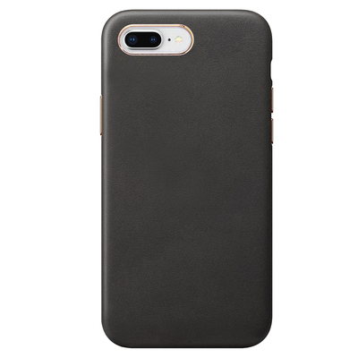 Microsonic Apple iPhone 7 Plus Kılıf Luxury Leather Siyah