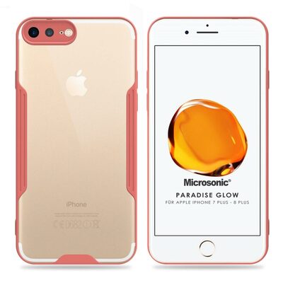Microsonic Apple iPhone 7 Plus Kılıf Paradise Glow Pembe
