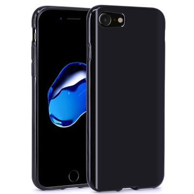 Microsonic Apple iPhone 7 Kılıf Transparent Soft Siyah