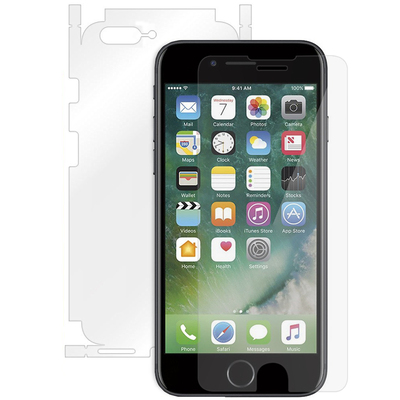Microsonic Apple iPhone 8 Plus Kavisli Ekran Koruyucu Film Seti - Ön ve Arka