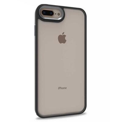 Microsonic Apple iPhone 8 Plus Kılıf Bright Planet Siyah