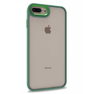 Microsonic Apple iPhone 8 Plus Kılıf Bright Planet Yeşil
