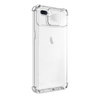 Microsonic Apple iPhone 8 Plus Kılıf Chill Crystal Şeffaf