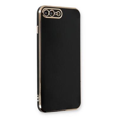 Microsonic Apple iPhone 8 Plus Kılıf Olive Plated Siyah