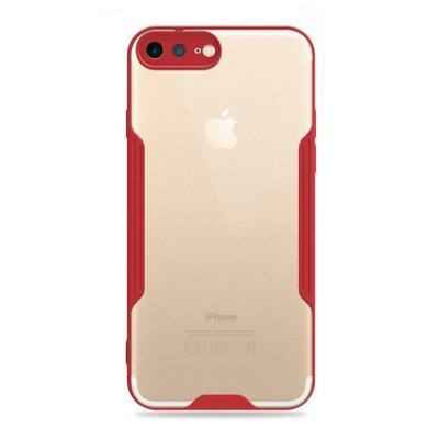 Microsonic Apple iPhone 8 Plus Kılıf Paradise Glow Kırmızı