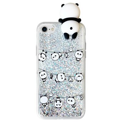 Microsonic Apple iPhone SE 2020 Kılıf Cute Cartoon Panda