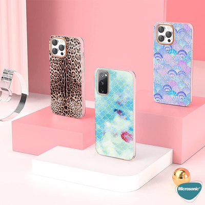 Microsonic Apple iPhone SE 2020 Natural Feel Desenli Kılıf Leopard