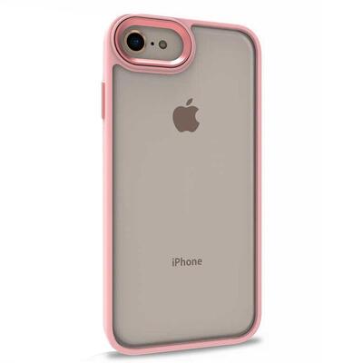 Microsonic Apple iPhone SE 2022 Kılıf Bright Planet Rose Gold