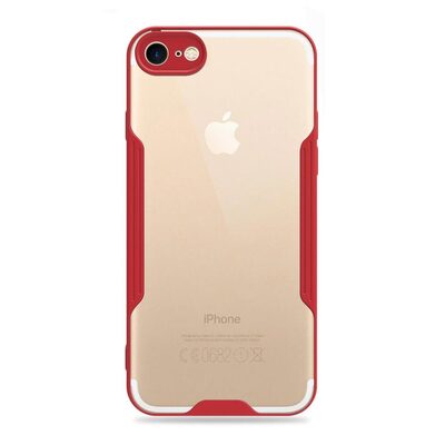 Microsonic Apple iPhone SE 2022 Kılıf Paradise Glow Kırmızı