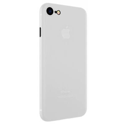 Microsonic Apple iPhone SE 2022 Kılıf Peipe Matte Silicone Beyaz