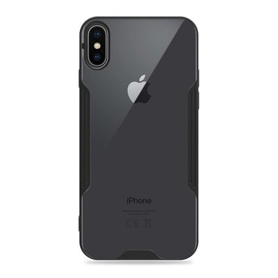 Microsonic Apple iPhone X Kılıf Paradise Glow Siyah