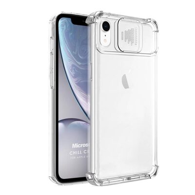 Microsonic Apple iPhone XR Kılıf Chill Crystal Şeffaf
