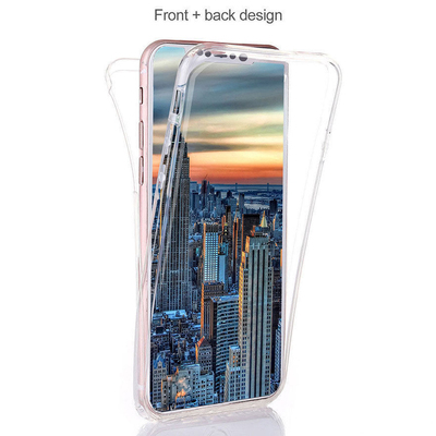 Microsonic Apple iPhone XR Kılıf Komple Gövde Koruyucu Silikon Şeffaf