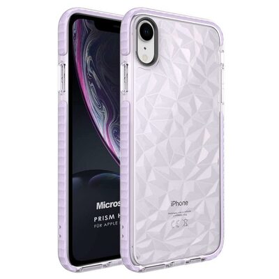 Microsonic Apple iPhone XR Kılıf Prism Hybrid Mor