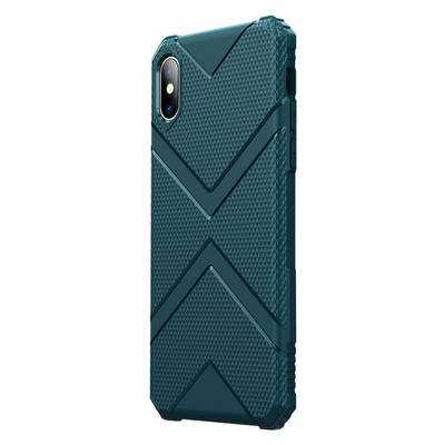 Microsonic Apple iPhone XS Max Diamond Shield Kılıf Yeşil