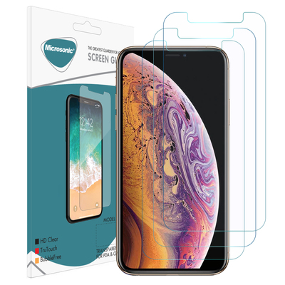 Microsonic Apple iPhone XS Max Nano Ekran Koruyucu (3'lü Paket)