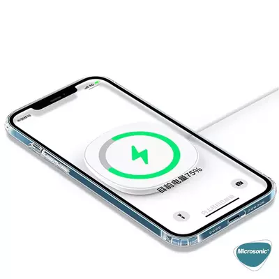 Microsonic Apple iPhone XS Max Kılıf MagSafe Clear Soft Şeffaf