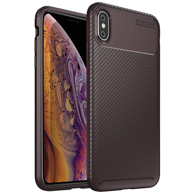 Microsonic Apple iPhone XS Max Kılıf Legion Series Kahverengi