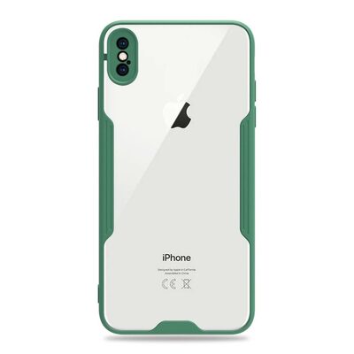 Microsonic Apple iPhone XS Max Kılıf Paradise Glow Yeşil