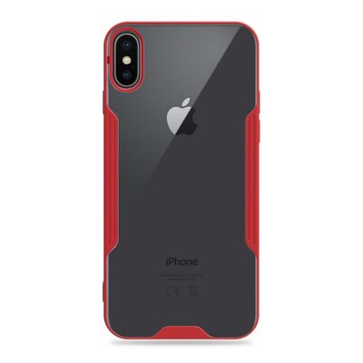 Microsonic Apple iPhone XS Kılıf Paradise Glow Kırmızı