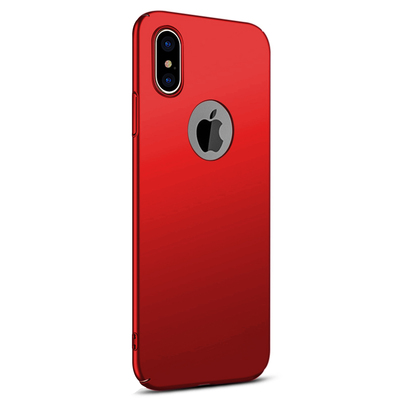 Microsonic Apple iPhone XS Kılıf Premium Slim Kırmızı