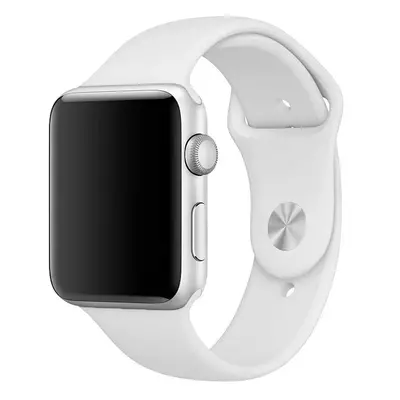 Microsonic Apple Watch 38mm Silikon Kordon Beyaz