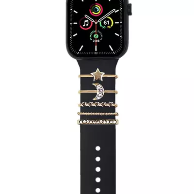 Microsonic Apple Watch 4 40mm Kordon Aksesuarı Crescent Charm